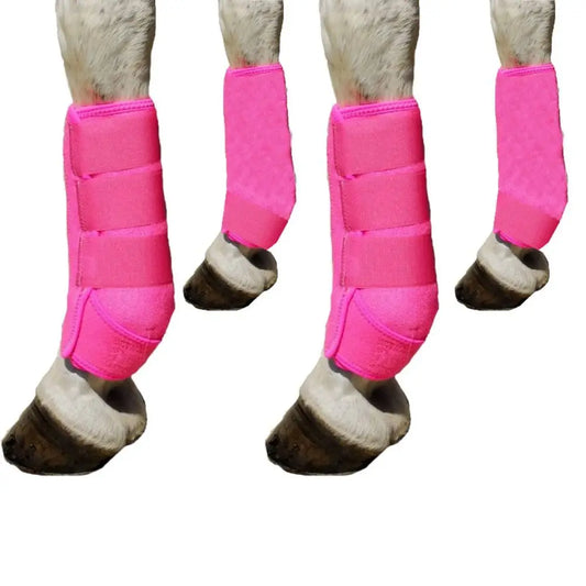 4pcs/set Colorful Horse Sport Boots Set 3 - ProPawPet.com