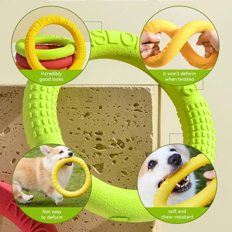 Floating Water Dog Toys Pet Flying Disk - ProPawPet.com
