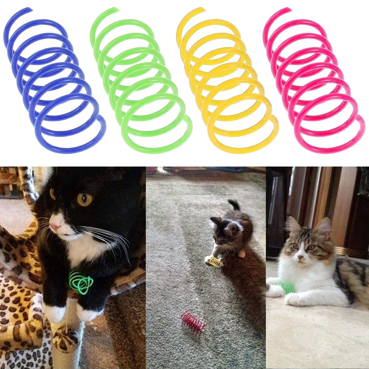 4-200 Pcs Cat Toys Interactive Durable Heavy - ProPawPet.com