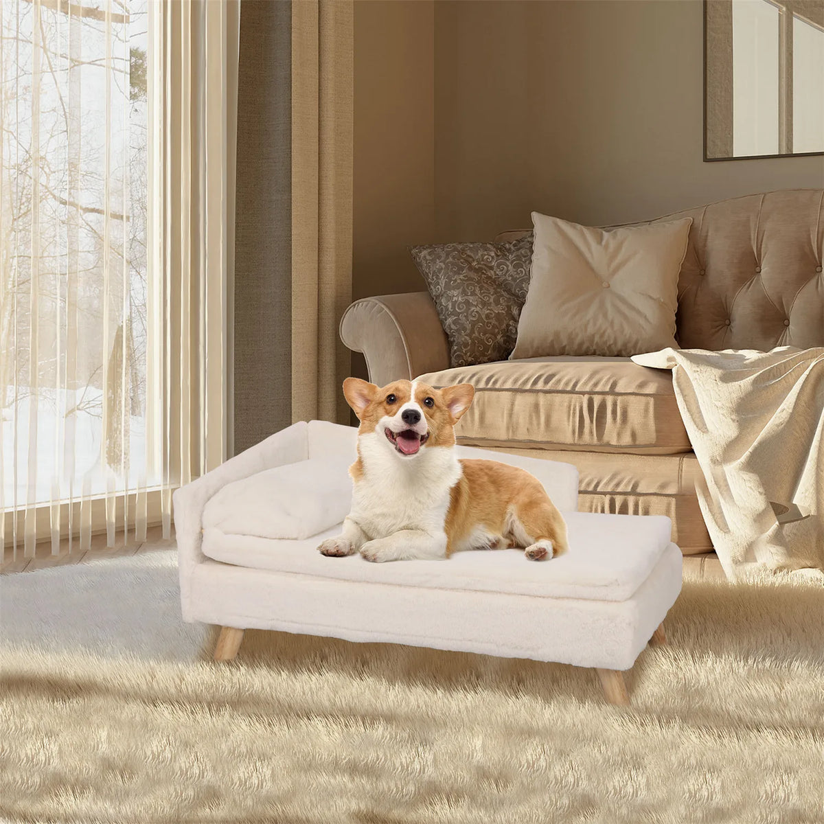 Elevated Pet Bed,Nordic Pet Stool Bed with - ProPawPet.com