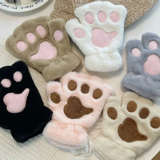 Lovely Plush Cat Claw Paw Gloves Plush - ProPawPet.com