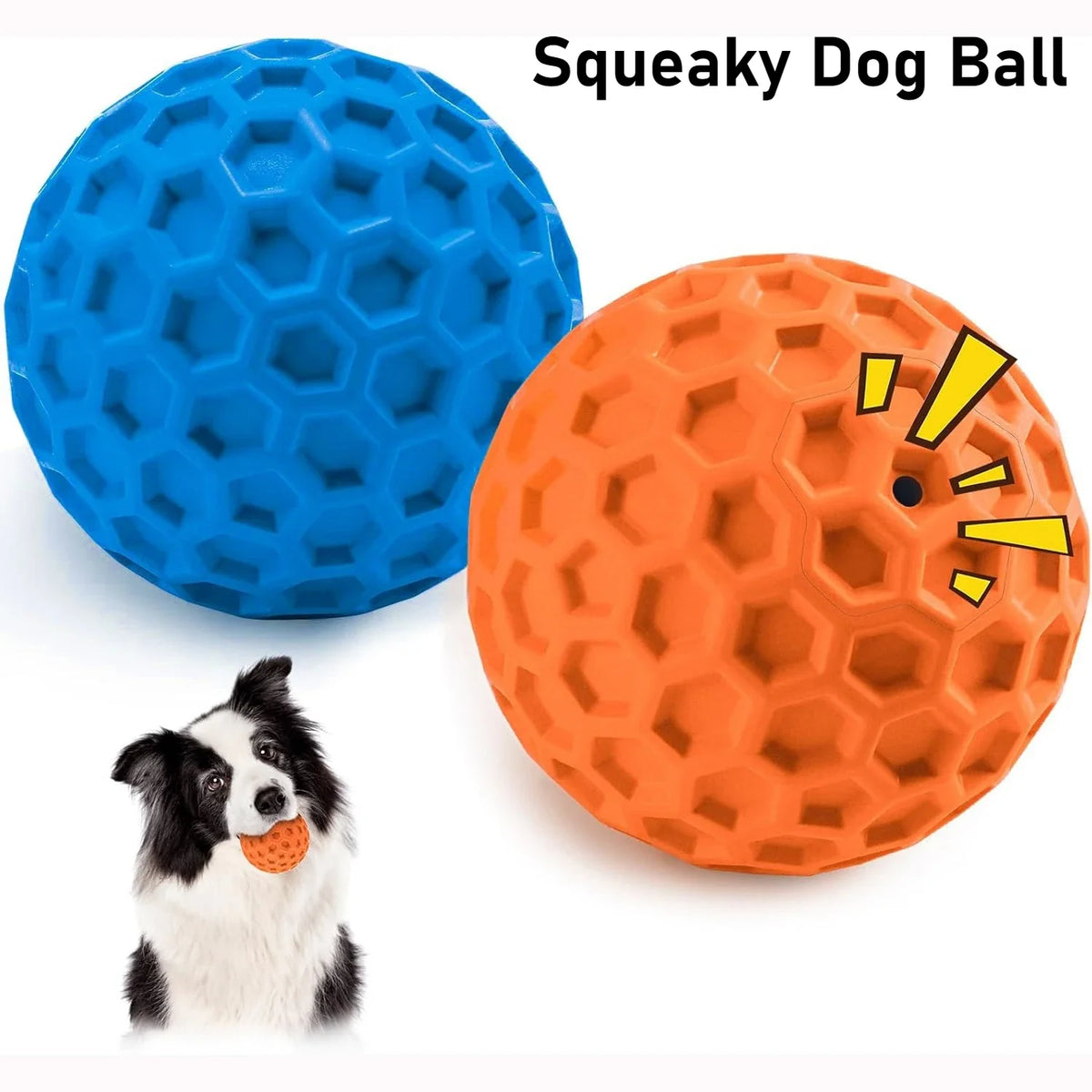 1-2Pcs Indestructible Squeaky Dog Toys - ProPawPet.com