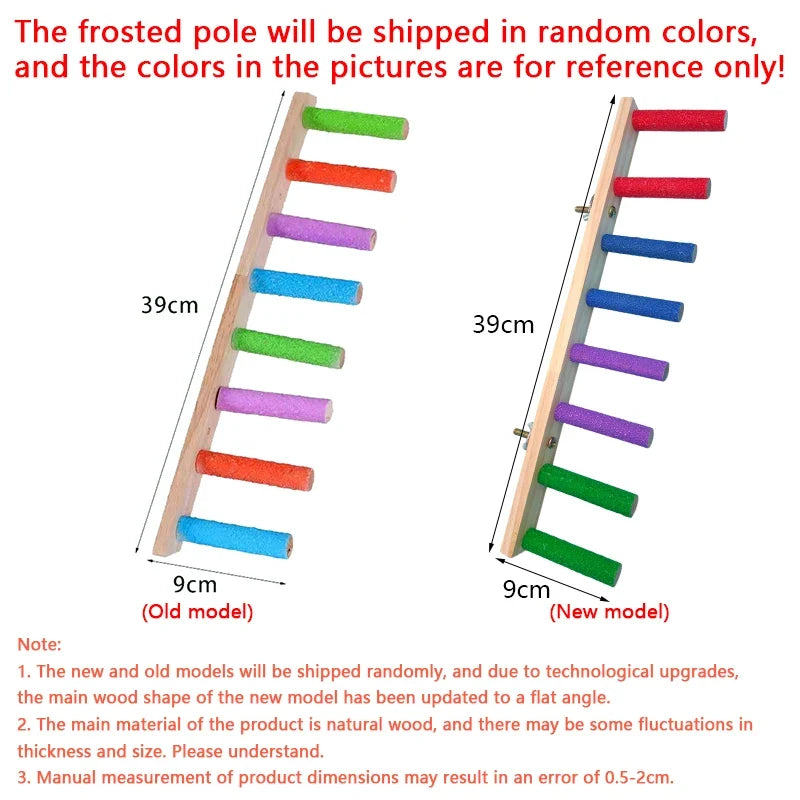 4/6/8 Step Bird Climbing Ladder Parrot Toy - ProPawPet.com
