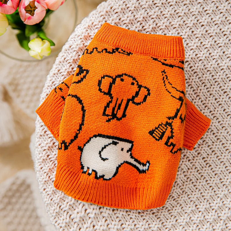 Luxury Dog Clothes Bear Striped Print - ProPawPet.com