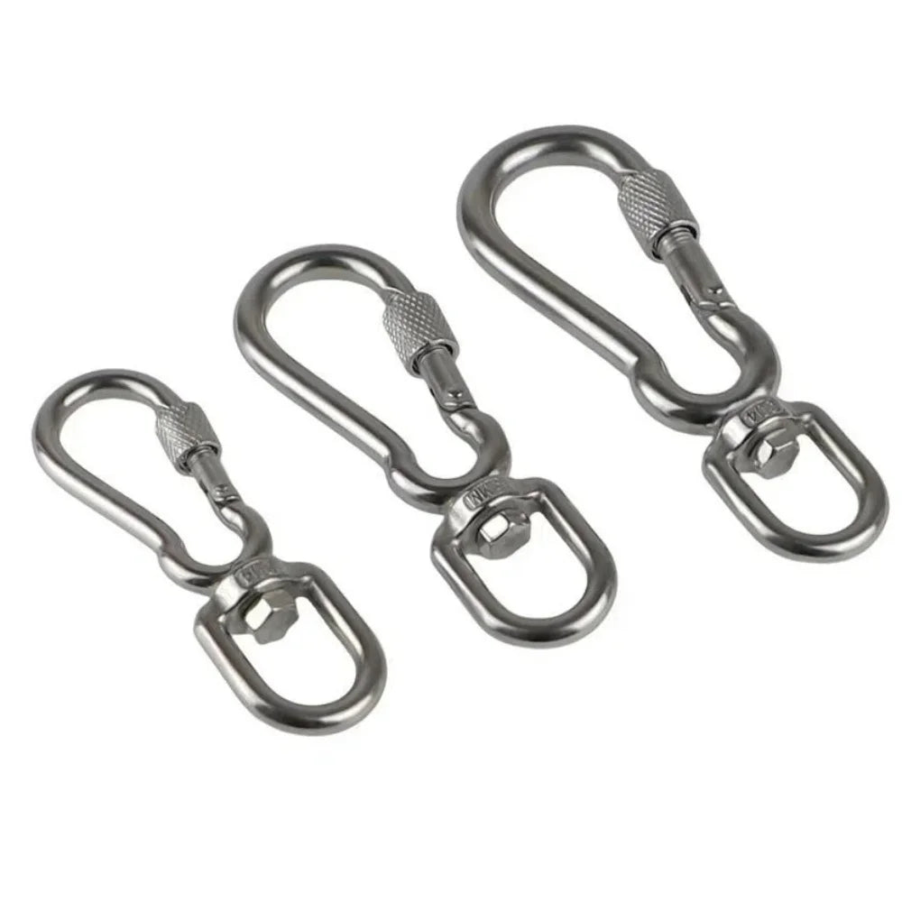 2Pcs 304 Stainless Steel Dog Leading - ProPawPet.com