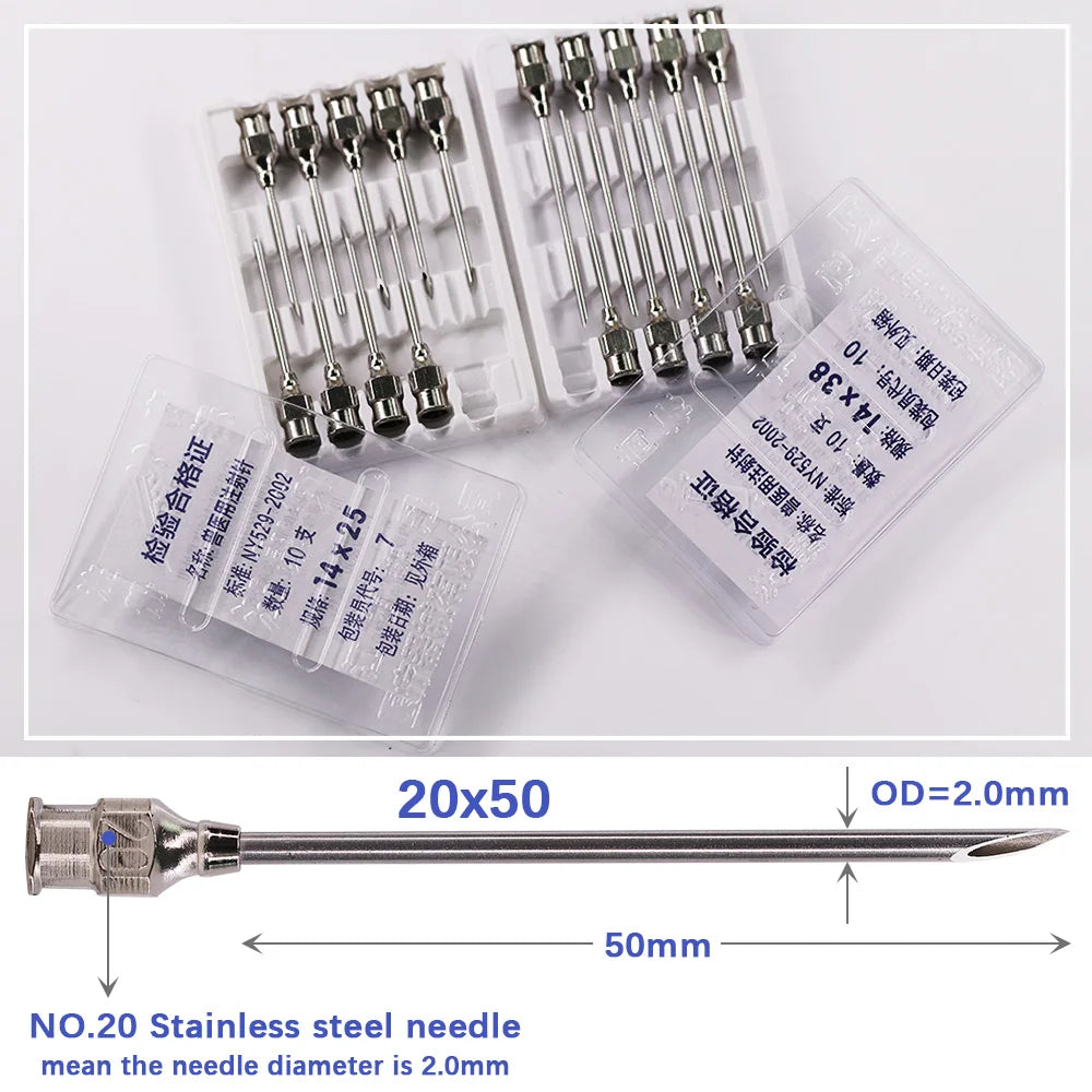 20/50/100ml Transparent Syringes Adjustable - ProPawPet.com