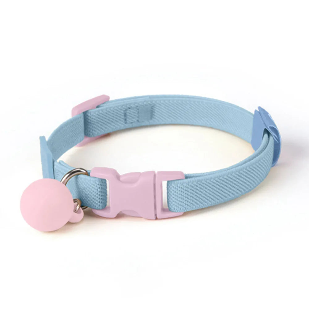Cat Collar Elastic Webbing Puppy Necklace – Cat Supplies