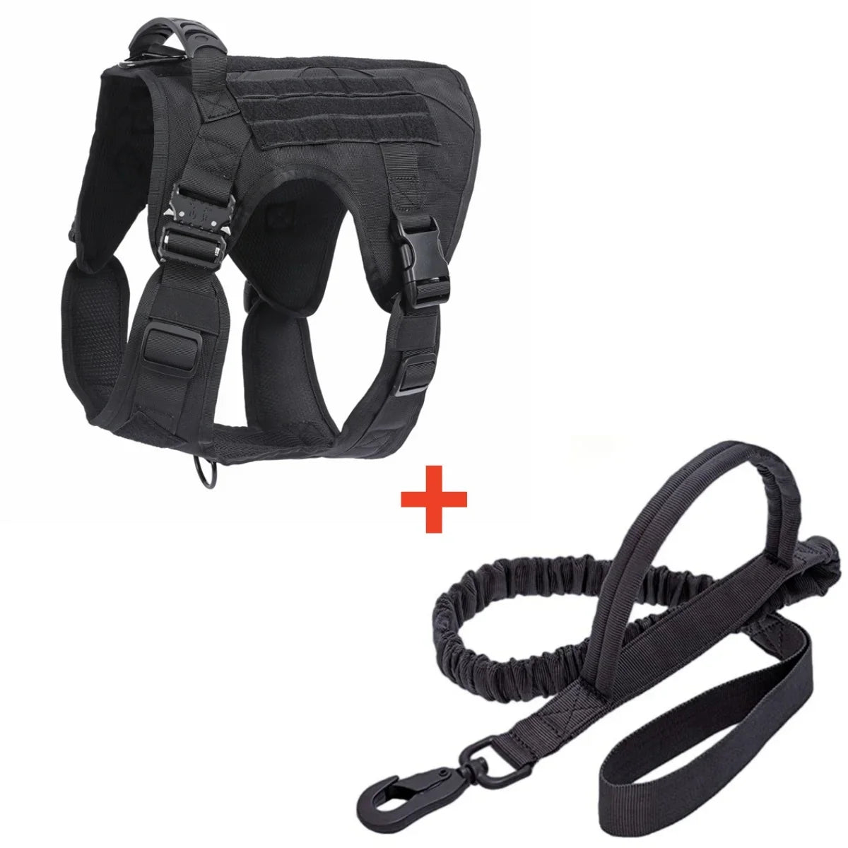 Tactical Dog Harness, Adjustable No-Pull - ProPawPet.com