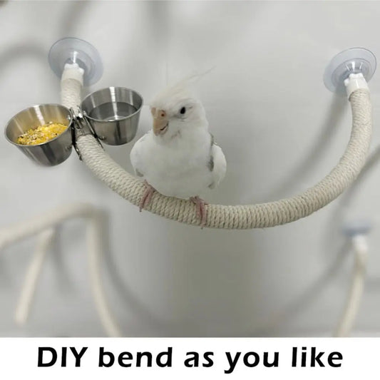 Interactive DIY Bendable Parrot Perch - ProPawPet.com