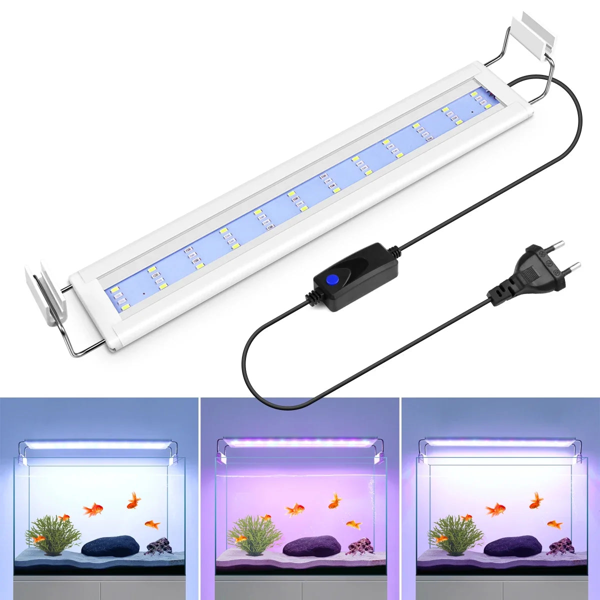 Extensible LED Fish Tank Light Color - ProPawPet.com