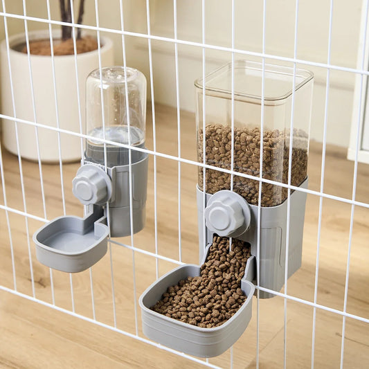 Automatic Pet Feeder Waterer Dog Cat Hanging - ProPawPet.com