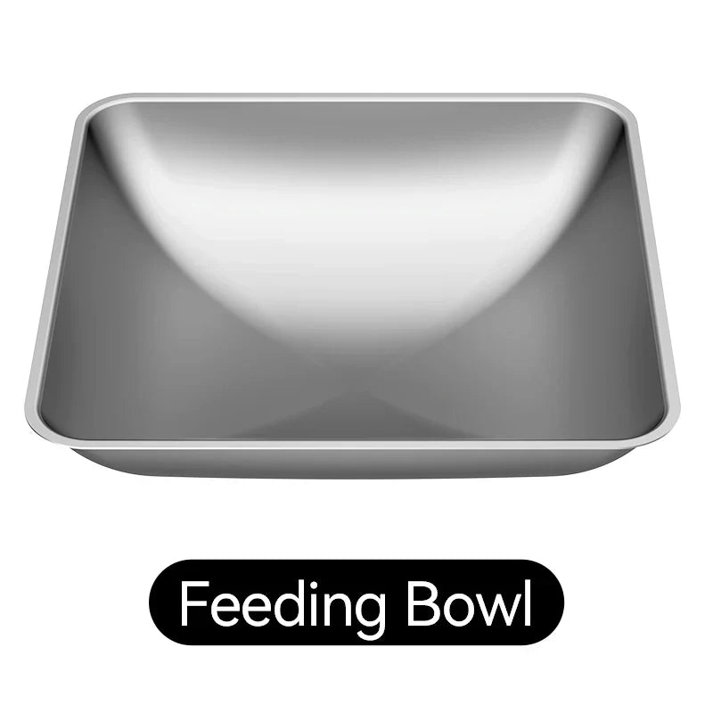 Rojeco Stainless Steel Feeding Dish