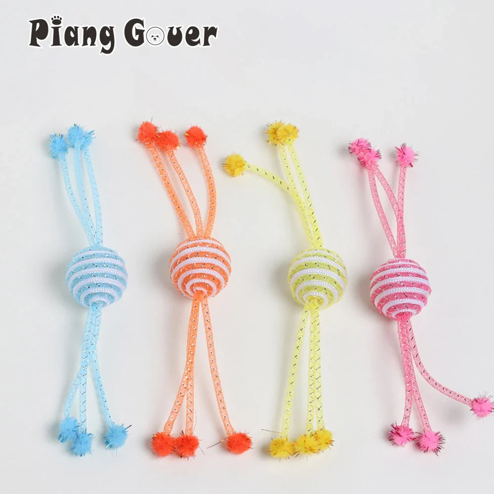 Cat Toy Rope Ball Kitten Self Toy Playing - ProPawPet.com