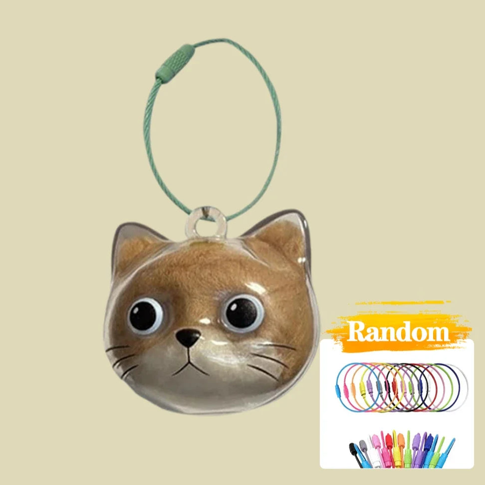 Pet Hair Keepsake Box Memorial Bottle for Cat Fur Storage – Cat Accessories