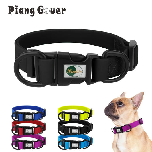 PVC Waterproof Dog Collar Soft Adjustable - ProPawPet.com