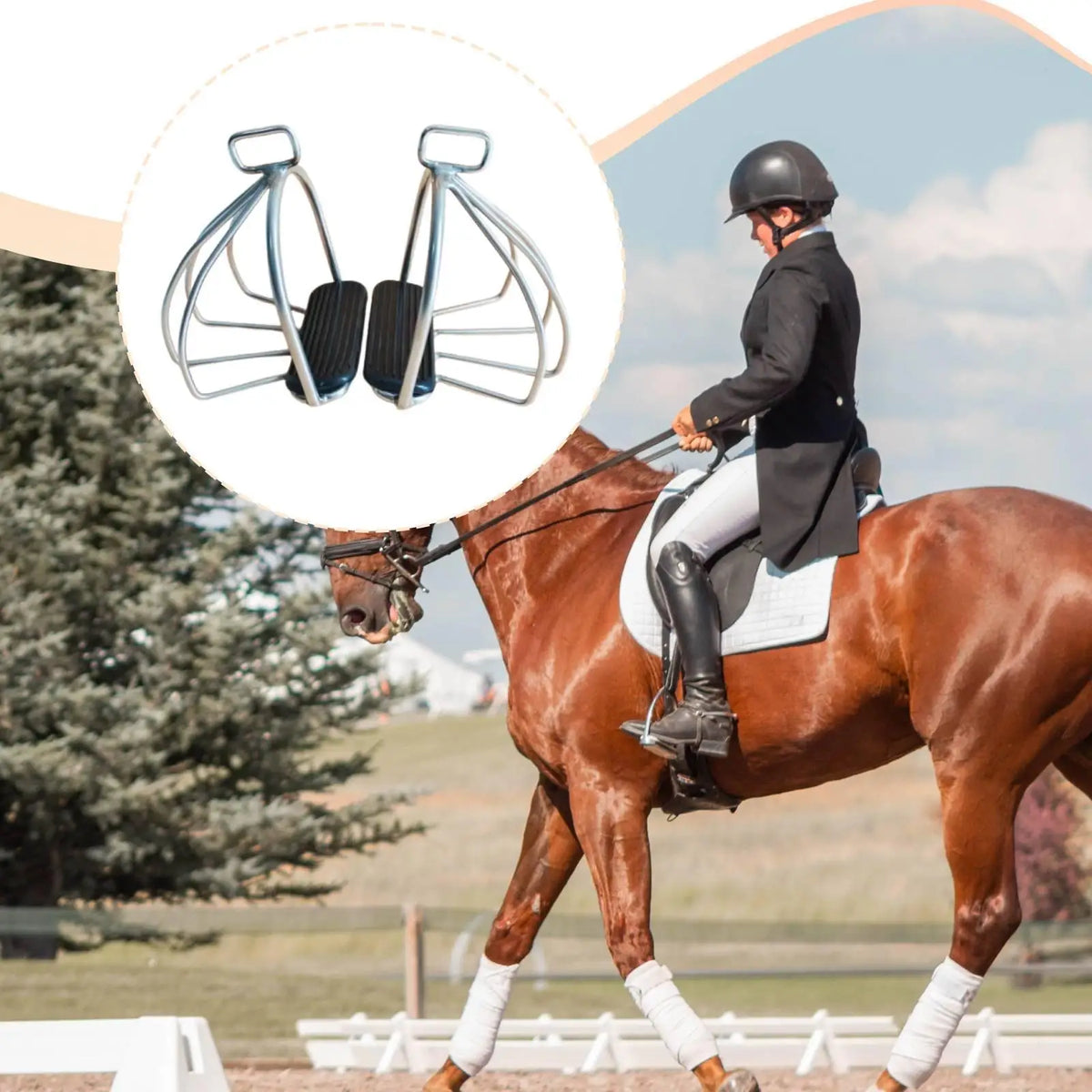 Outdoor Horse Riding Stirrup Strong - ProPawPet.com