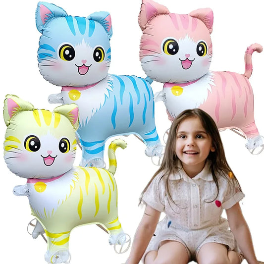Cute Cartoon Pet Cat Standing Balloon - ProPawPet.com
