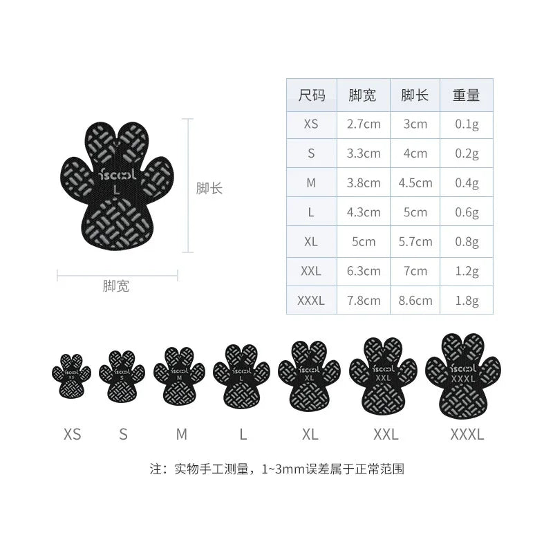 Heavy-Duty Dog Paw Grips - 4 Pack with - ProPawPet.com