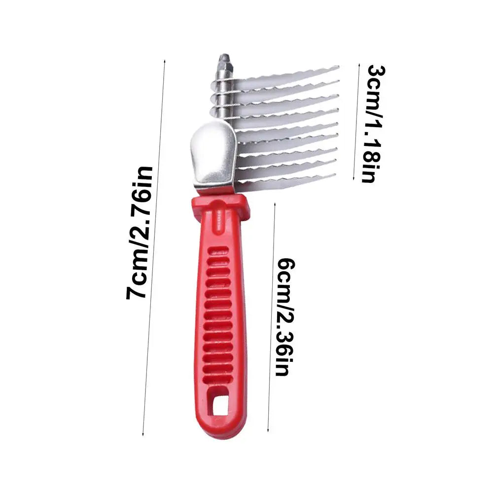 Stainless Steel Dog Comb Pet Grooming Tools Cat Rake – Dog Supplies