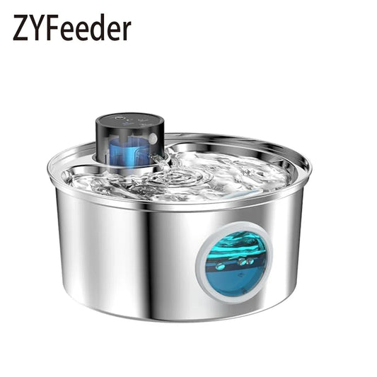 108 oz/3.2L Stainless Steel Cordless 5V Cat - ProPawPet.com