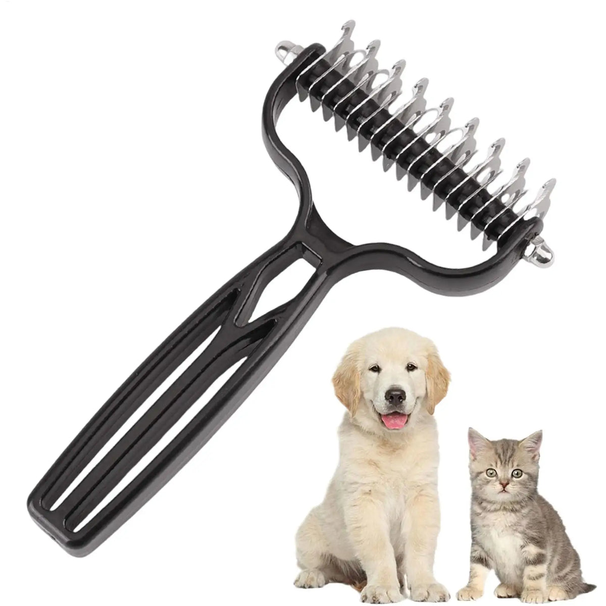 Pet Grooming Rake Dematting Comb Undercoat - ProPawPet.com