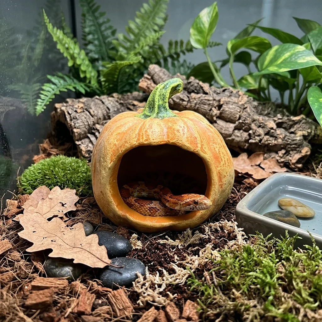 Stress-Relieving Reptile Hideout Natural - ProPawPet.com