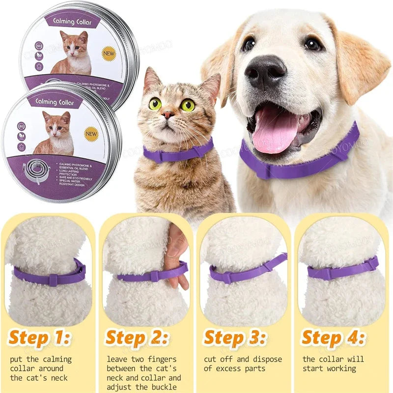 New Release Cat Dog Calming Collar Pets - ProPawPet.com