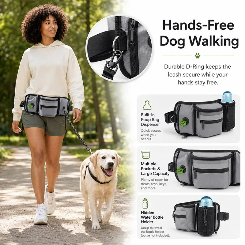 Pet Training Waist Bag Walking Training Dog - ProPawPet.com