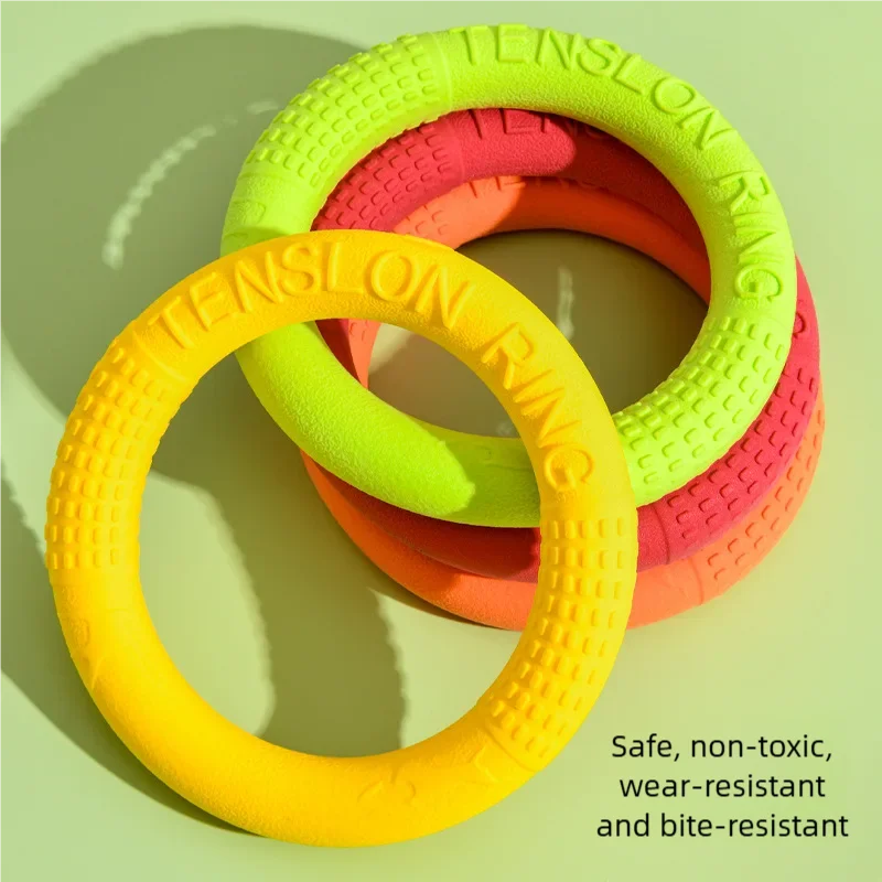 Dog Toys Flying Disk Training Ring, Interactive – photo 2