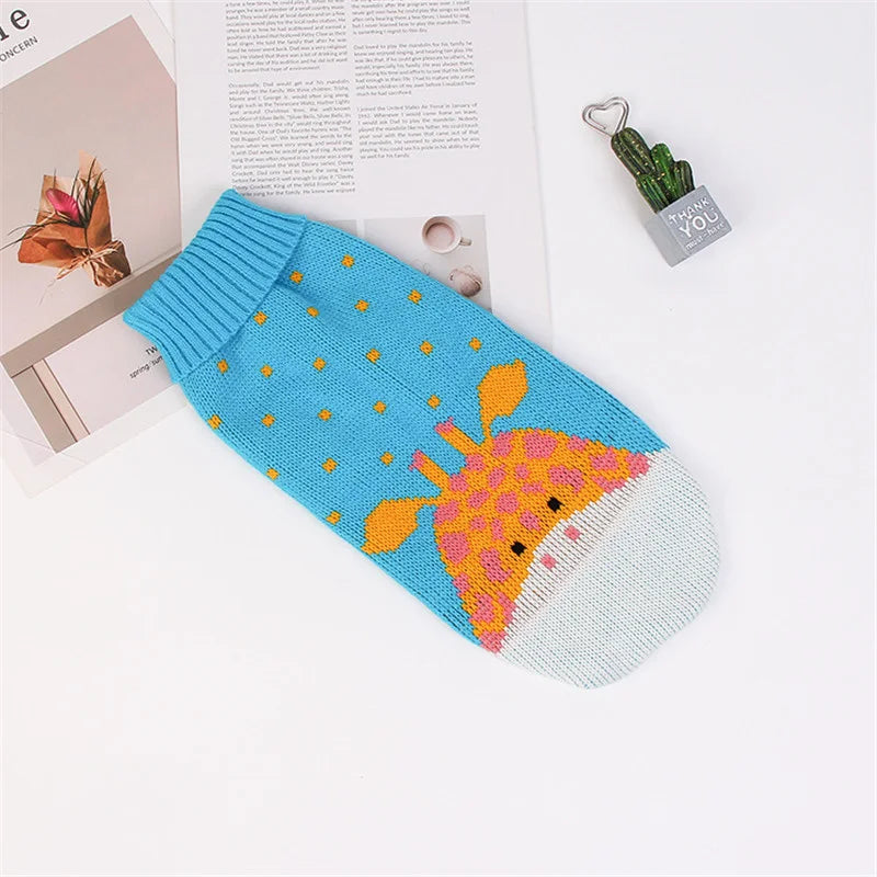 Cute Cat Sweater Costume Winter Warm Pet - ProPawPet.com