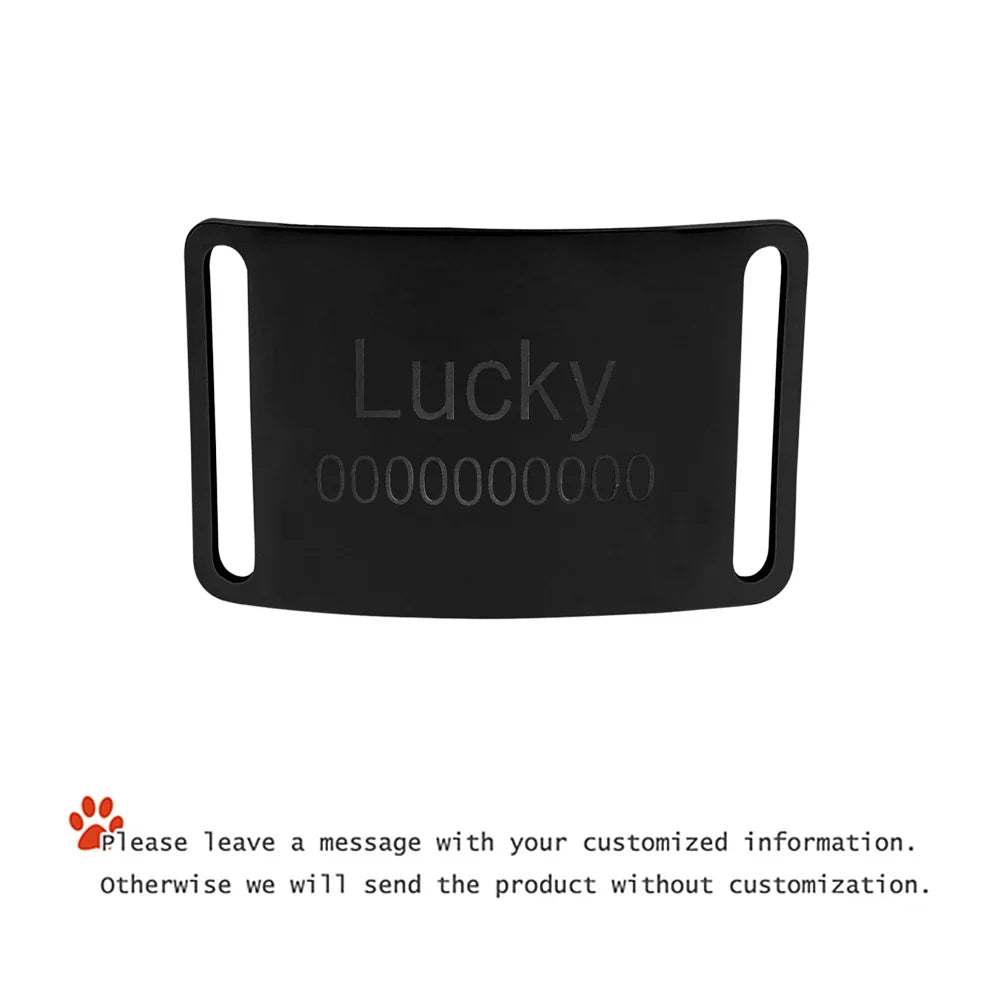 Curved Personalized Name Cat Dog Collar - ProPawPet.com