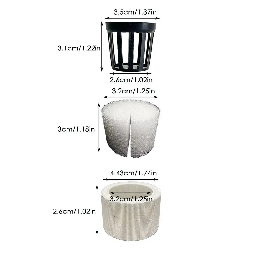 Ceramic Set Aquarium Plant