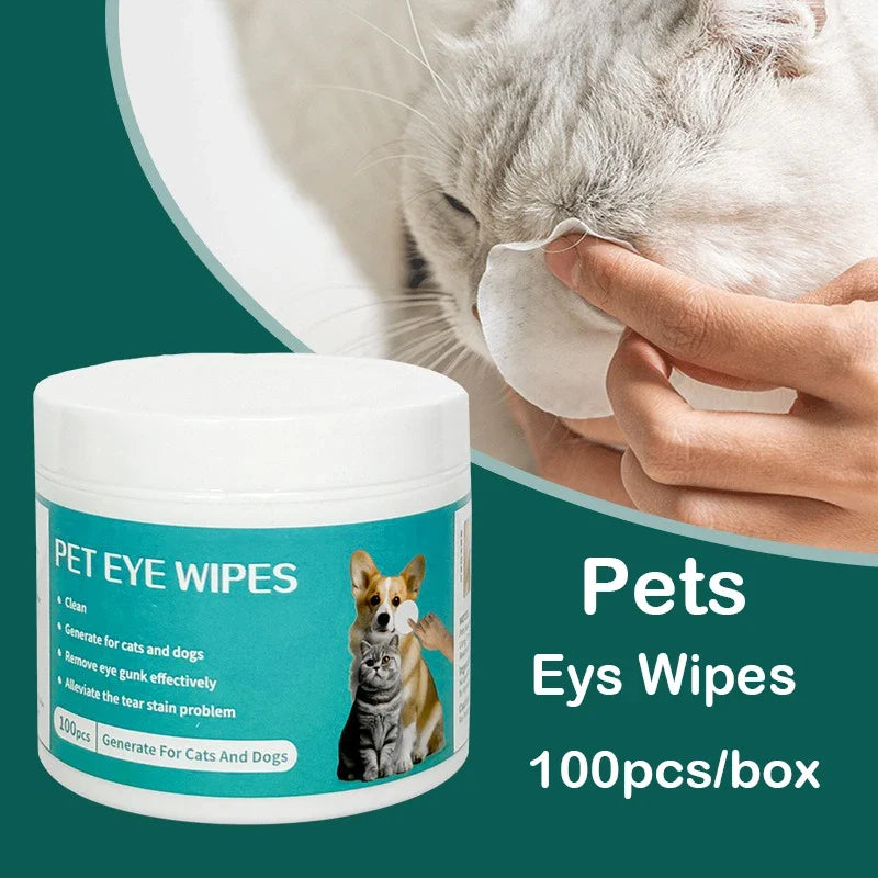 Pet Cleaning Products Eye Wipes to Remove - ProPawPet.com