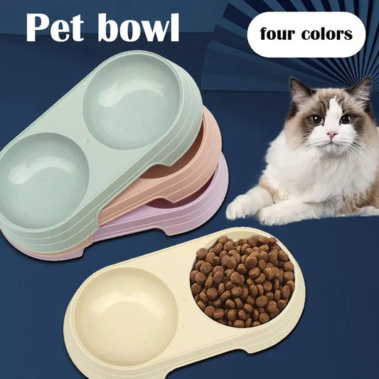 Non-Slip Double Pet Bowls Food & Water - ProPawPet.com
