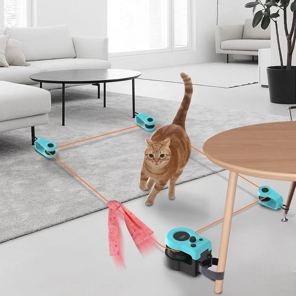 Adjustable Speed Interactive Cat Chase Run - ProPawPet.com