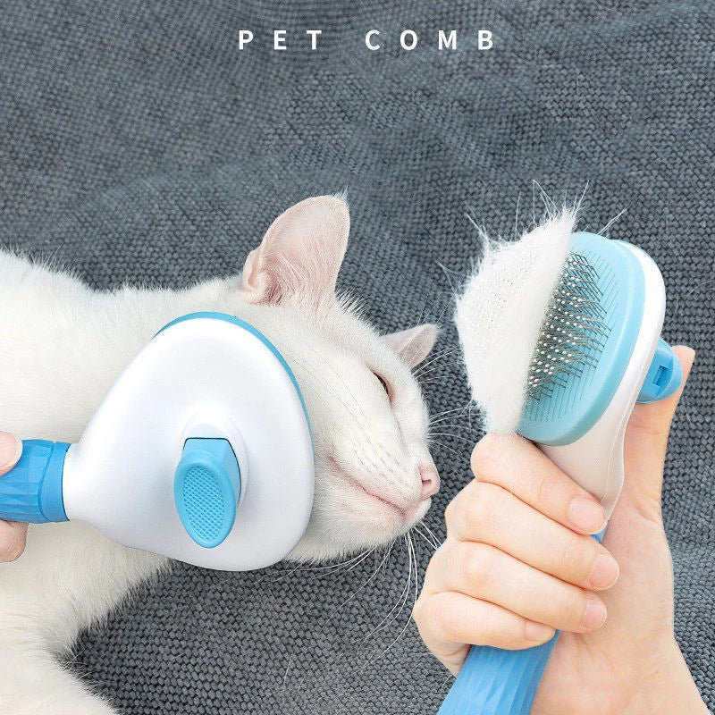 Stainless Steel Pet Hair Brush Deshedding - ProPawPet.com