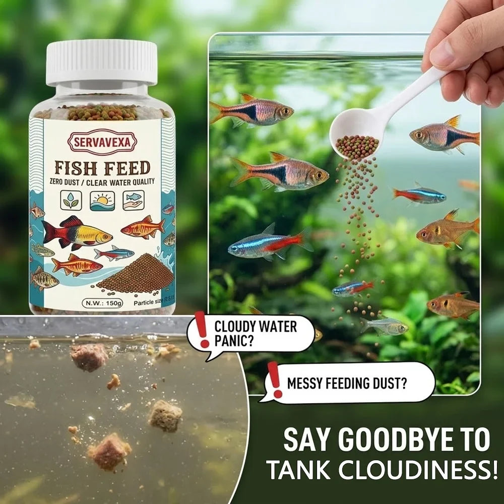 Premium Aquarium Fish Food 150g Micro - ProPawPet.com