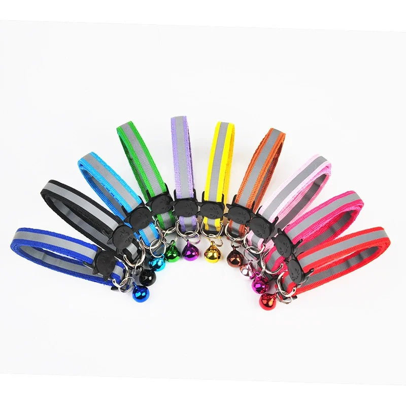 Cartoon Cat Head Reflective Pet Collar - ProPawPet.com