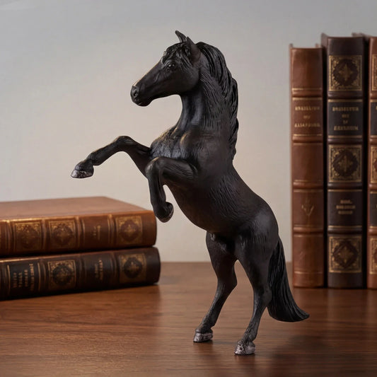 Realistic Black Horse Figurine for Girls and - ProPawPet.com