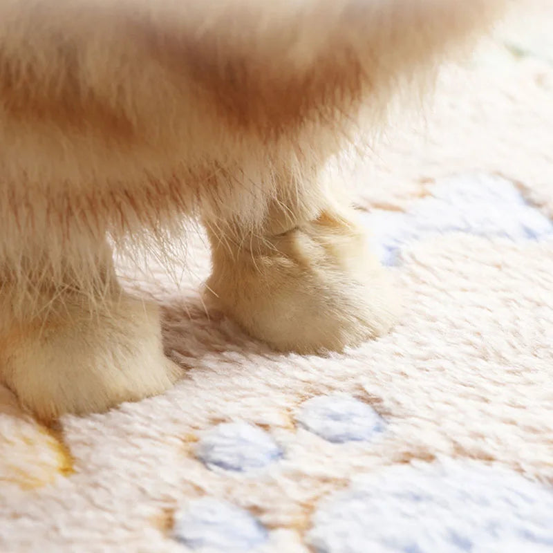Winter Velvet Pet Sleeping Warm Blanket with - ProPawPet.com