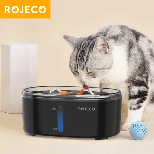 ROJECO Automatic Cat Water Fountain Dual - ProPawPet.com