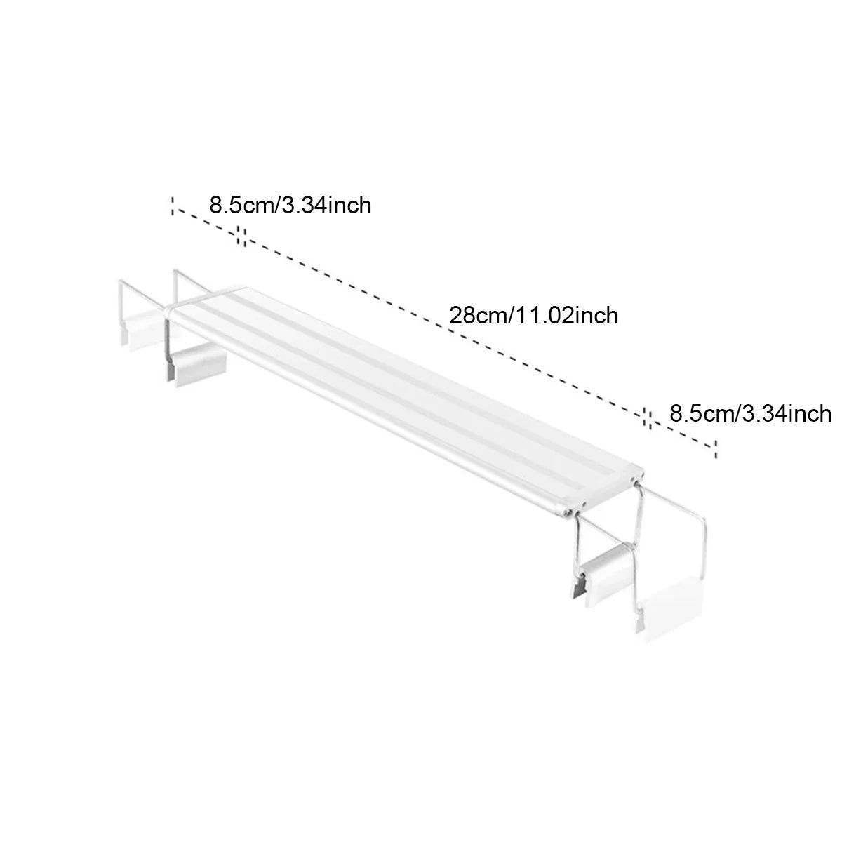 Extensible LED Fish Tank Light Color Changeable Rgb Aquarium – 4 Colors