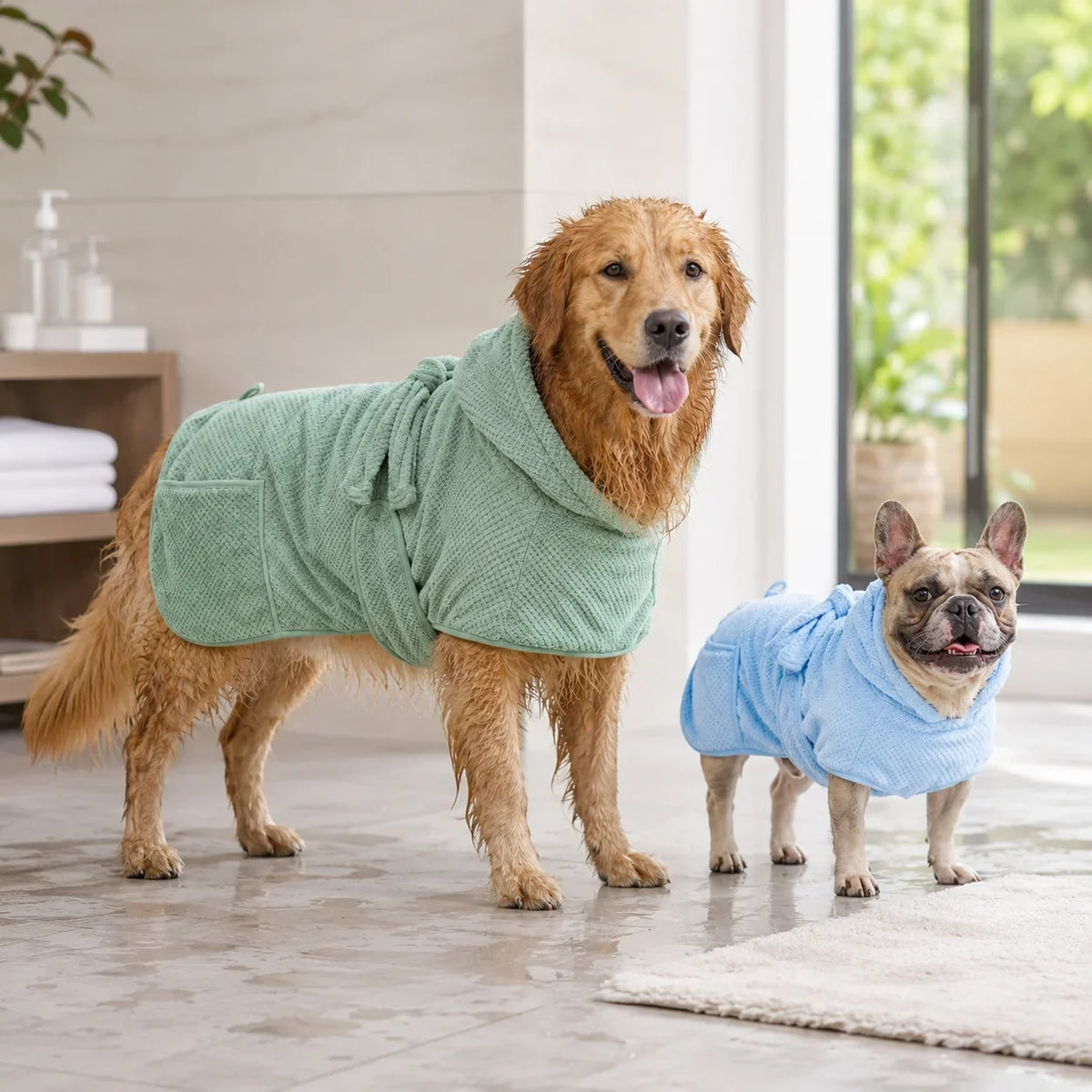 New Dog Bathrobe Absorbent Pet Quick Drying - ProPawPet.com
