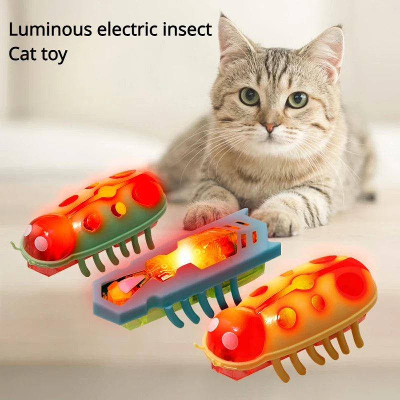 Cat Toys Luminescence Electric Worms Pet - ProPawPet.com