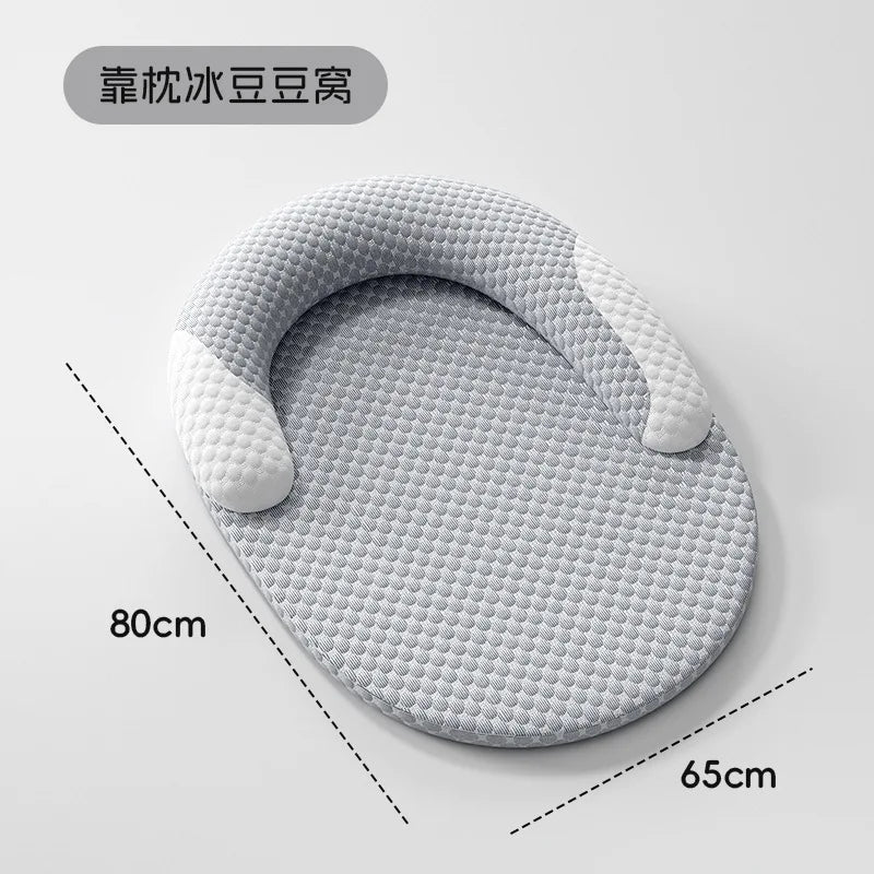 Summer Pet Cooling Pad Removable Washable Dog Bed – 4 Colors