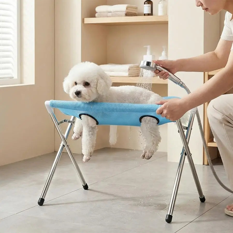 Foldable Pet Grooming Hammock Stand Dog Cat - ProPawPet.com