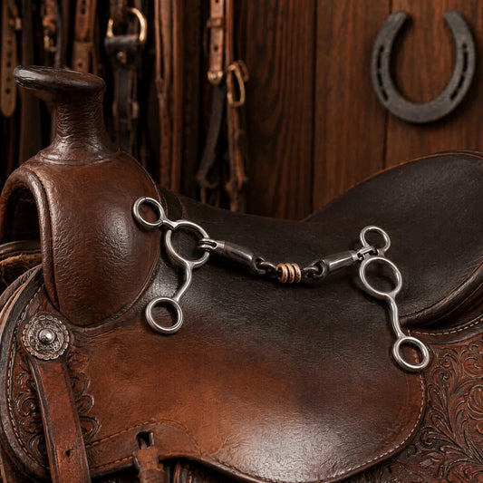 Stainless Steel Horse Gag Ring Easy Control - ProPawPet.com