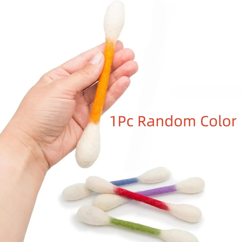 1 Swabs Cat Toys with Catnip, Giant Chew Teeth Cleaning – 2 Colors