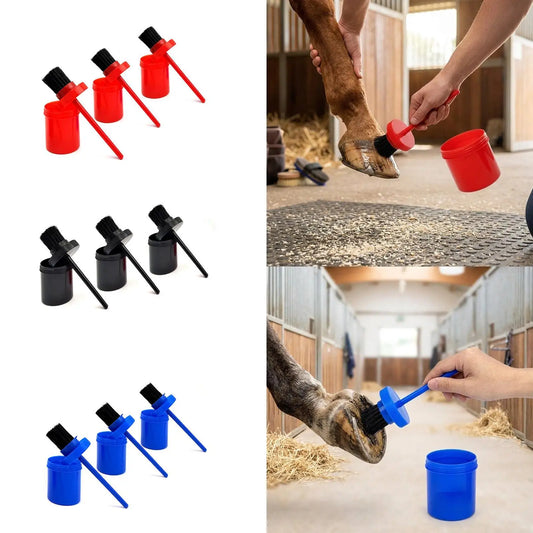 3Pcs Hoof Oil Brush for Horse Hoof Care - ProPawPet.com
