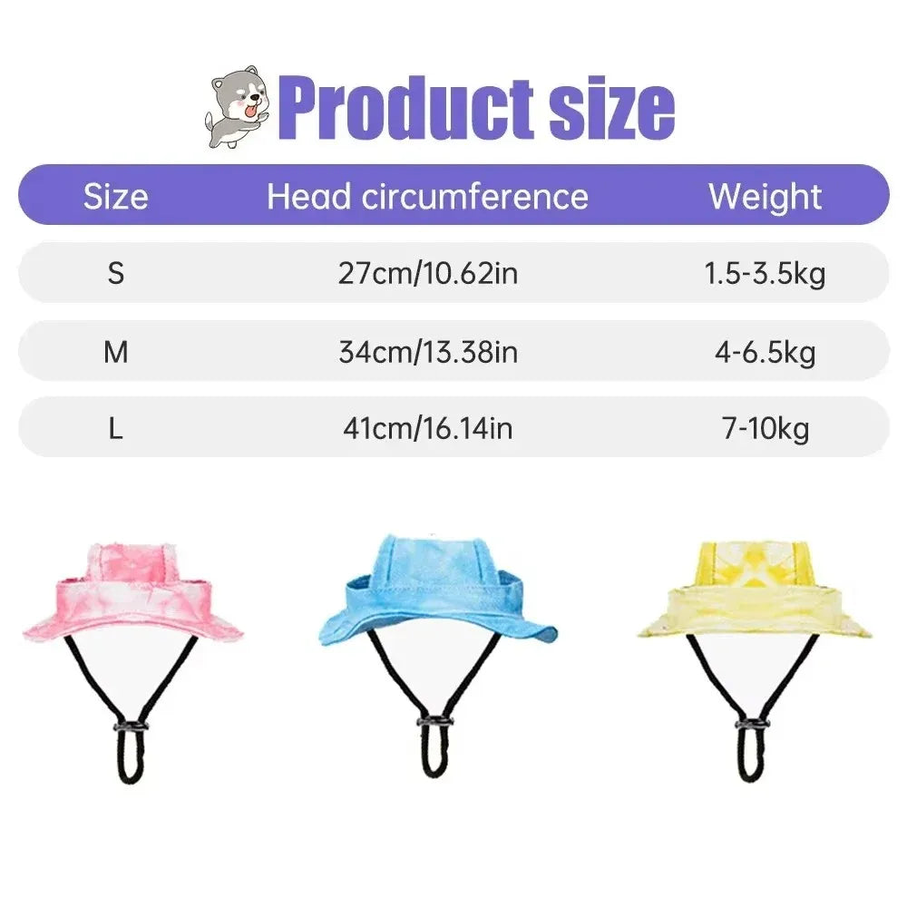 Pets Hat with Ear Holes Adjustable Baseball - ProPawPet.com